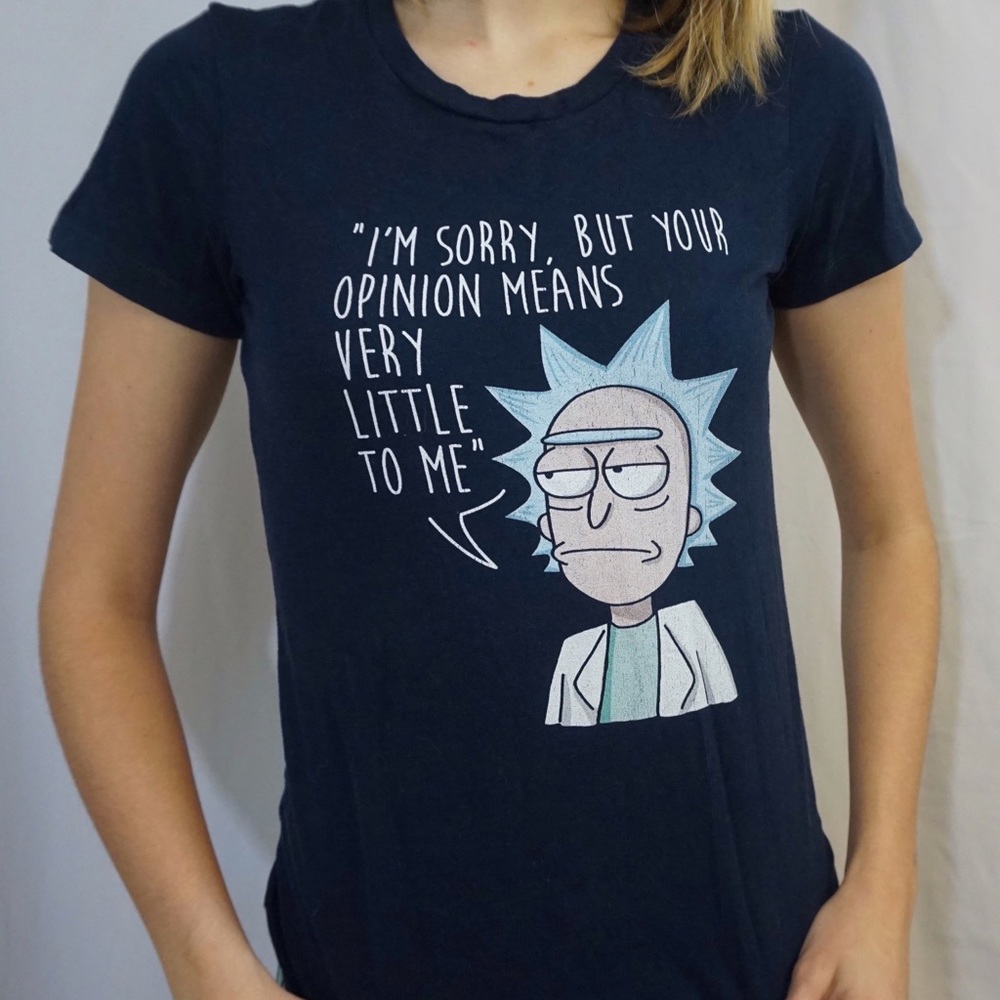 Rick and Morty “I’m Sorry but Your Opinion...” Tee
